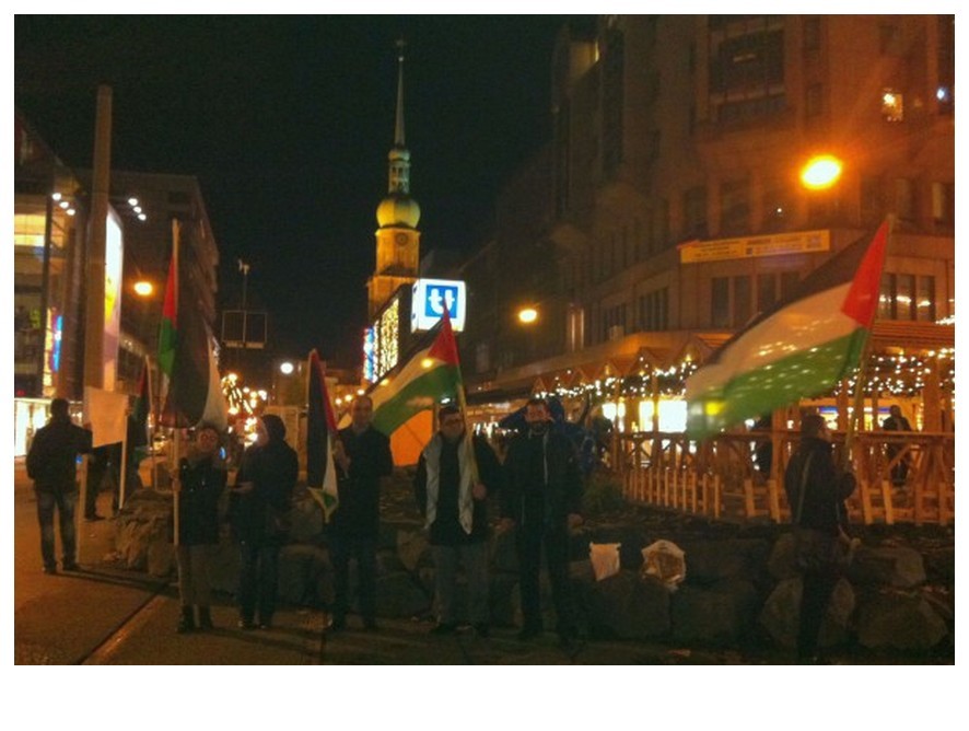 وقفة احتجاجية في دورتموند || للقدس سلام‎