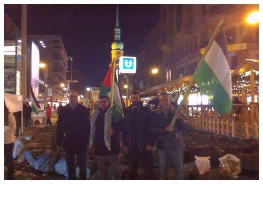 وقفة احتجاجية في دورتموند || للقدس سلام‎