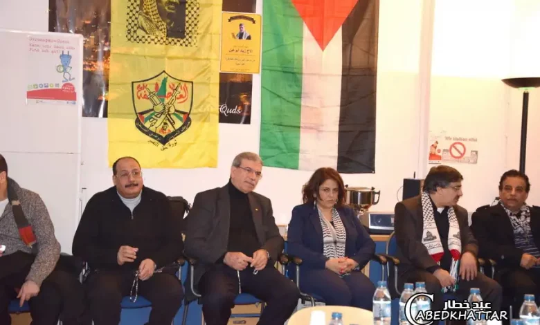 بيت عزاء للشهيد البطل الأخ زياد أبو عين في برلين