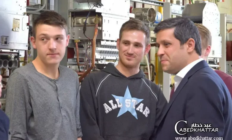 دعم برنامج التعليم المهني من السيد رائد صالح رئيس الكتلة البرلمانية SPD