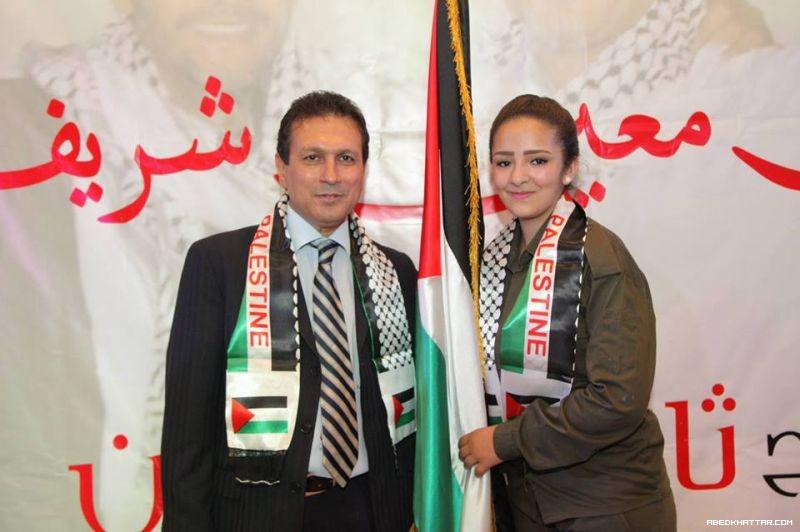 معين شريف وثائر الغضبان