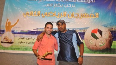 محمد قاسم أفضل لاعب فلسطيني في الدوري اللبناني