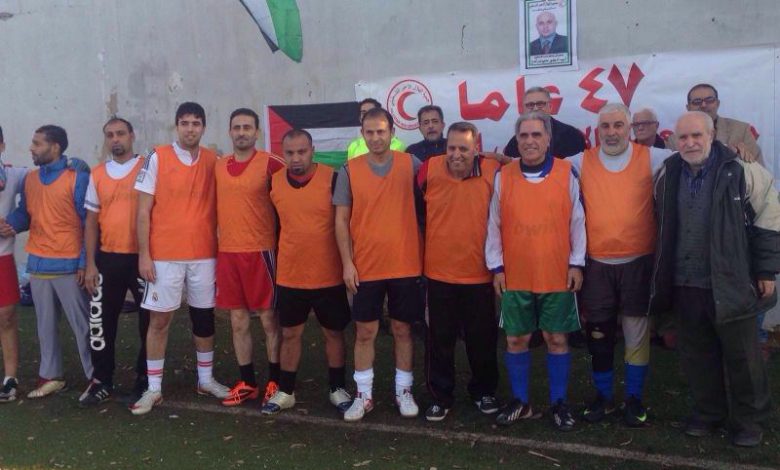 فوز قدامى شبيبة فلسطين على فريق مستشفى صفد-الهلال