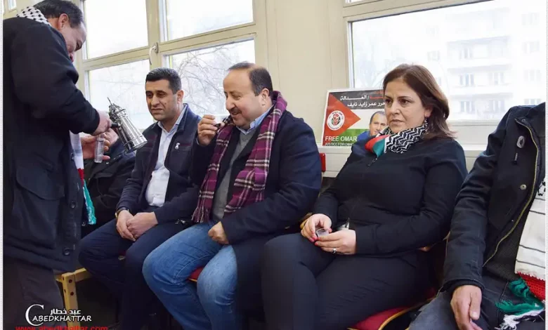 بيت عزاء للشهيد البطل الرفيق عمر ابو النايف في برلين