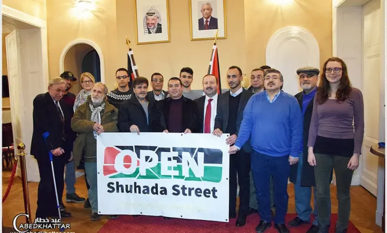 تجمع شباب ضد الاستيطان يزورون العاصمة برلين