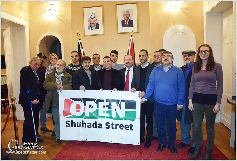 تجمع شباب ضد الاستيطان يزورون العاصمة برلين