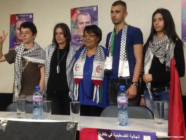 الجالية في بلغاريا تستقبل ليلى خالد وتؤكد على وقوفها مع عائلة النايف