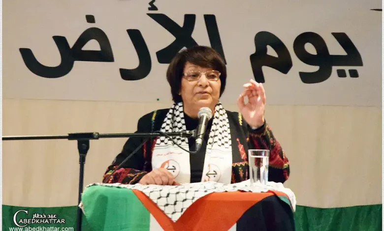 مهرجان حاشد في فبرتال الألمانية استقبالاً للمناضلة الفلسطينية ليلى خالد