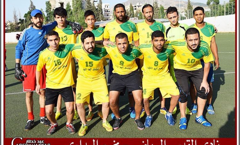 تعادل فريق النضال الرياضي وفريق القدس 1-1 ضمن دوري شهر رمضان 2016