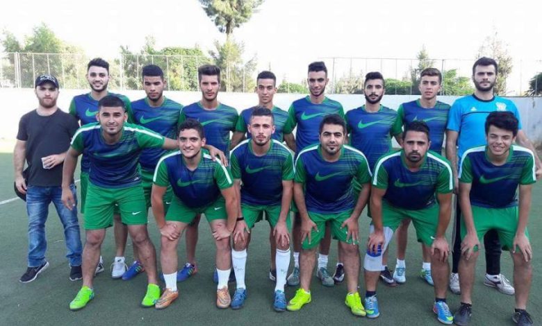 فوز نادي الاشبال على نادي الصمود