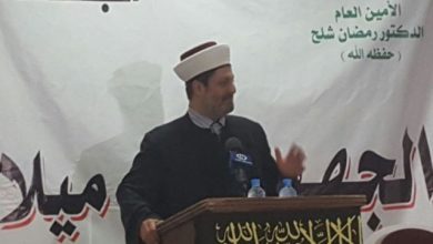 الأمين العام لحركة التوحيد الاسلامي فضيلة الشيخ بلال سعيد شعبان