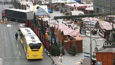 الشرطة الألمانية || 9 قتلى و50 مصابا في عملية دهس استهدفت متسوقين في برلين