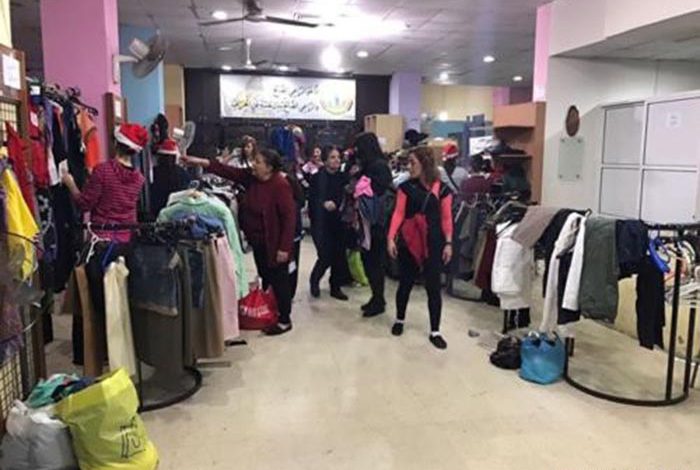 سوق تجاري مجاني للفقراء في لبنان