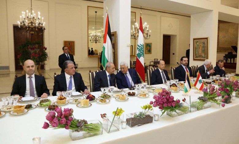 كلمة عون وعباس خلال عشاء الشرف