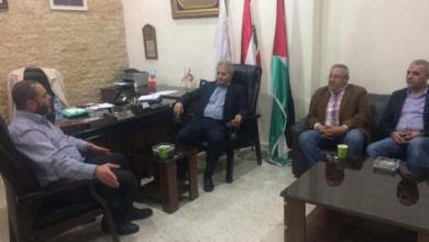قنصل فلسطين يزور جرحى معركة مخيم عين الحلوة في صيدا
