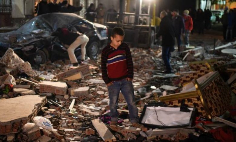 عشرات القتلى بتفجير عبوة ناسفة في كنيسة في مصر