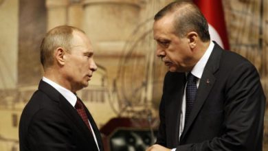 أردوغان وبوتين يؤكدان أهمية استمرار آلية أستانة ومباحثات جنيف حول سوريا