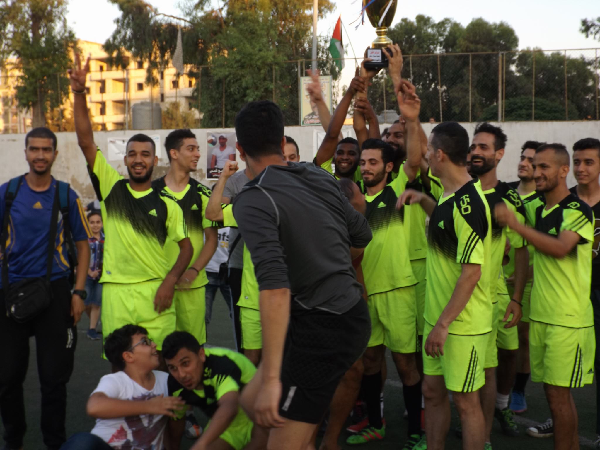 فوز منتخب مخيم البداوي على منتخب نهر البارد بكأس دورة الشهيد أبو محمود قشقوش