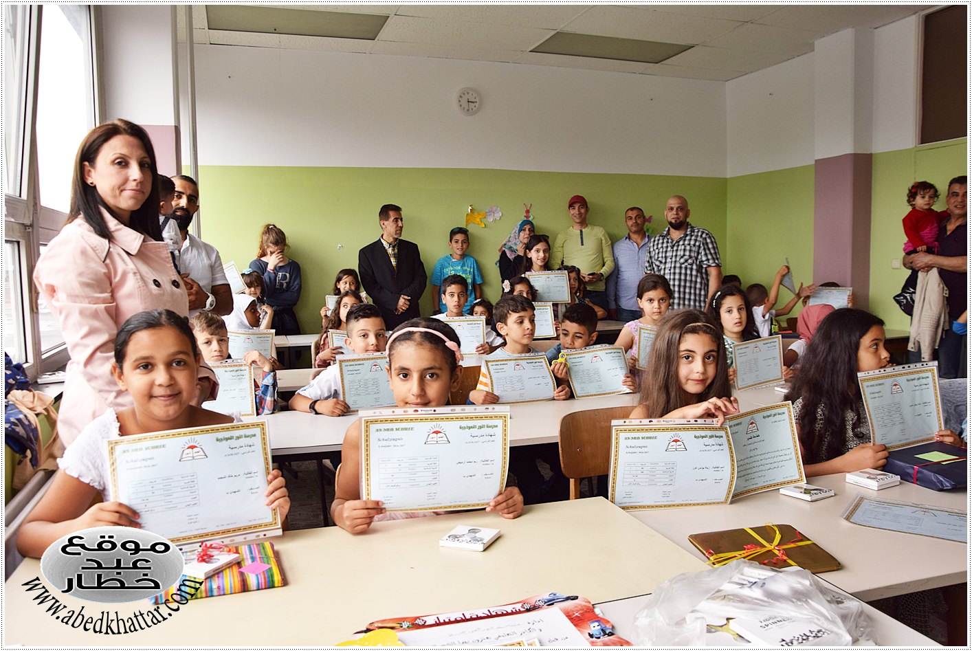 حفل تخريج طلاب مدرسة النور النموذجية لعام 2017 في برلين  وتوزيع شهادات ونتائج طلاب وطالبات المدرسة