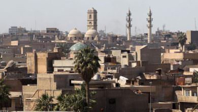 داعش ينسف جامع البغدادي ومنارته الحدباء