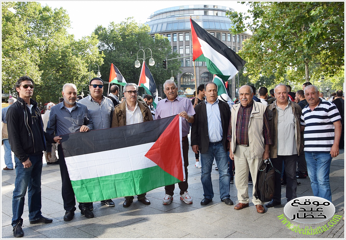 الدكتور خليل عيادي، التقيت به في تظاهرة فلسطينية في برلين