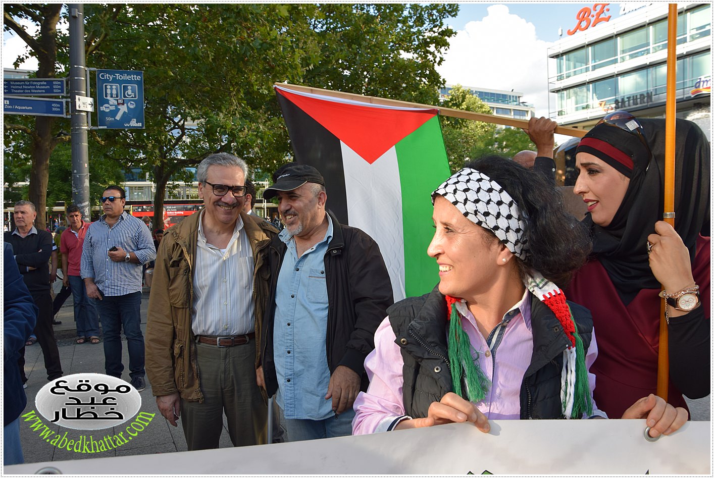 لجنة العمل الوطني الفلسطيني بالعاصمة الألمانية برلين تنظم وقفة تضامنية مع الأقصى الشريف