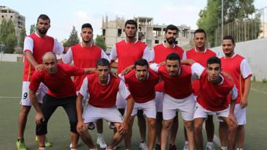 فاز نادي الاشبال على نادي الاجيال بنتيجة 2 _ 1 على ارض ملعب فلسطين مخيم البداوي
