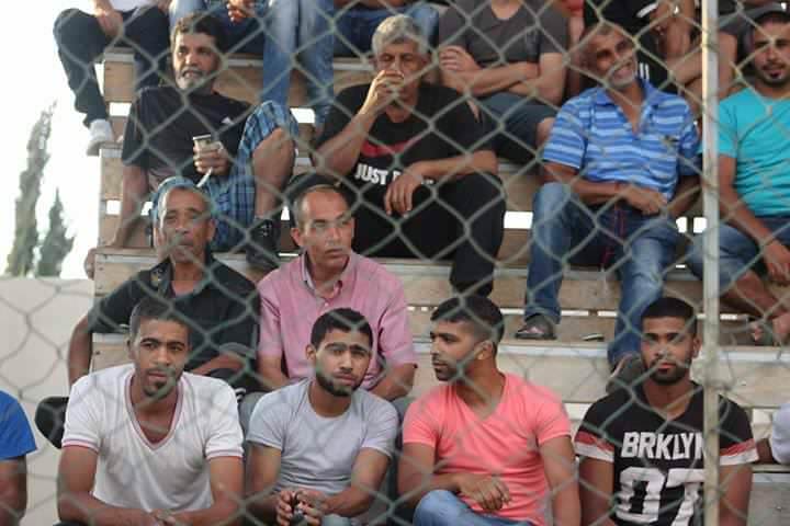 فوز نادي التنمية على نادي فلسطين على ارض ملعب فلسطين في مخيم البداوي