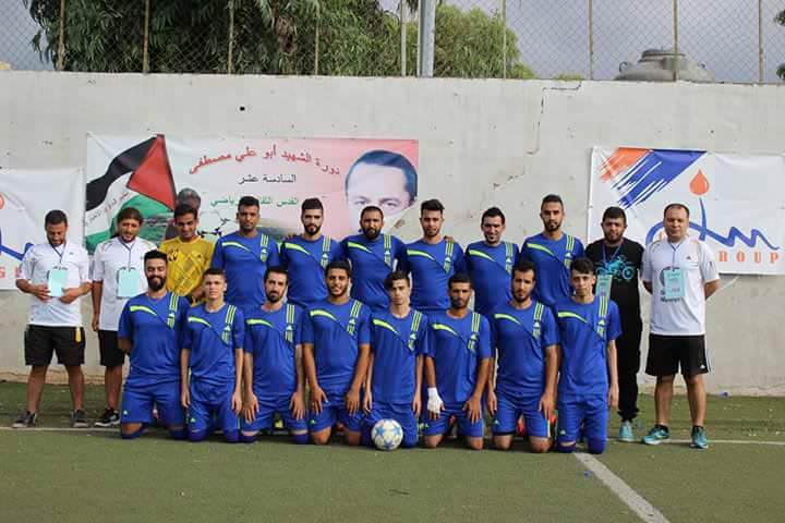 فاز نادي الخليل على نادي التنمية بنتيجة 6 _ 3 على ارض ملعب فلسطين في مخيم البداوي