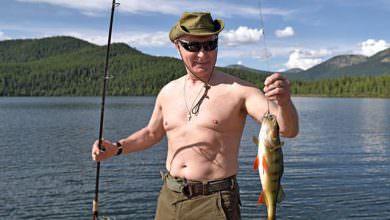 بالفيديو.. هكذا قضى بوتين عطلته