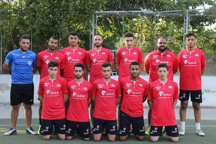 فاز نادي الهلال على نادي اليرموك بنتيجة 2 _ 1 على ارض ملعب فلسطين في مخيم البداوي