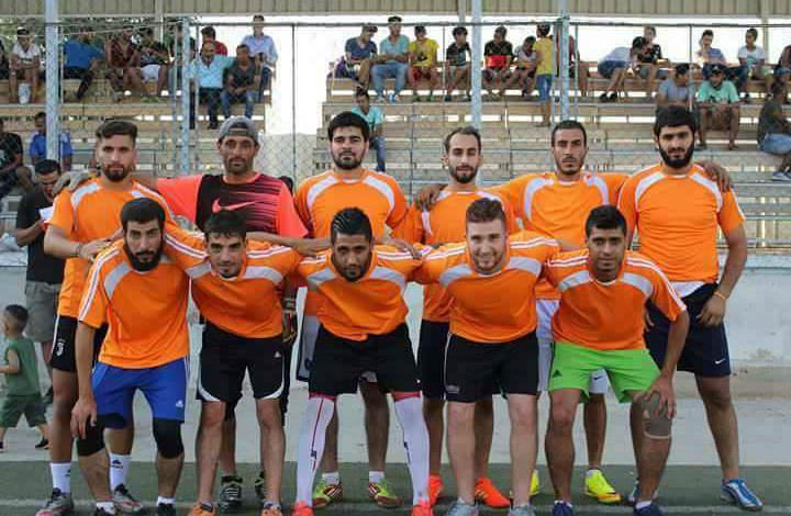 فاز نادي الضفة على نادي التنمية بنتيجة 3 _ 2 على ارض ملعب فلسطين في مخيم البداوي
