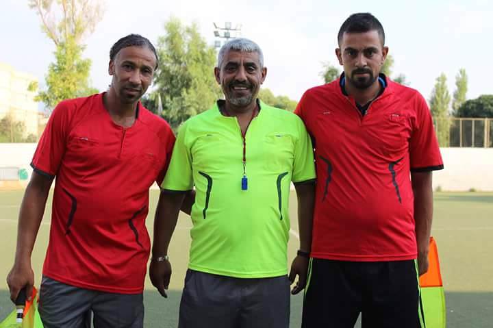 فاز نادي فلسطين على نادي العودة بنتيجة 3 _ 1على ارض ملعب فلسطين في مخيم البداوي