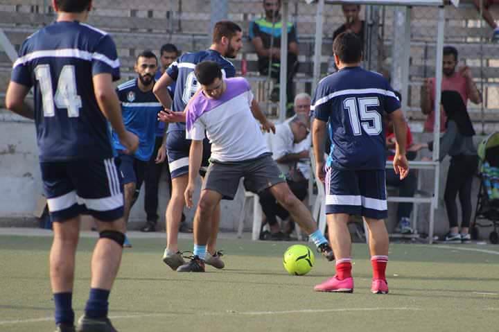 فاز نادي الاشبال على نادي النجوم بنتيجة كبيرة 13 _ 2 على ارض ملعب فلسطين مخيم البداوي