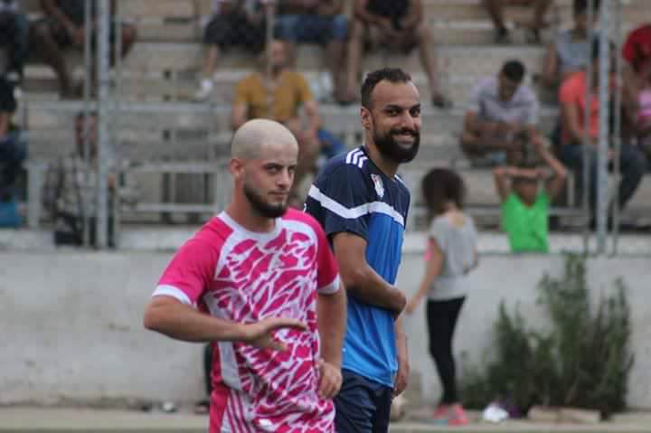 فاز نادي الاشبال على نادي الشبيبة بنتيجة 7 _ 0 على ارض ملعب فلسطين في مخيم البداوي