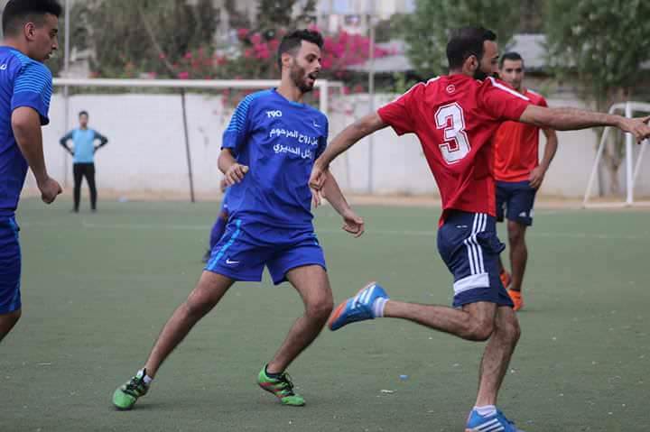 فاز نادي الاشبال على نادي شهداء جنين بنتيجة 4 _ 2 على ارض ملعب فلسطين في مخيم البداوي