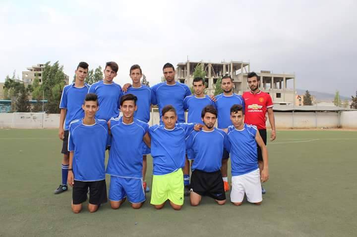 فاز نادي النتمية على العودة بنتيجة 8 _ 1 على ارض ملعب فلسطين في مخيم البداوي