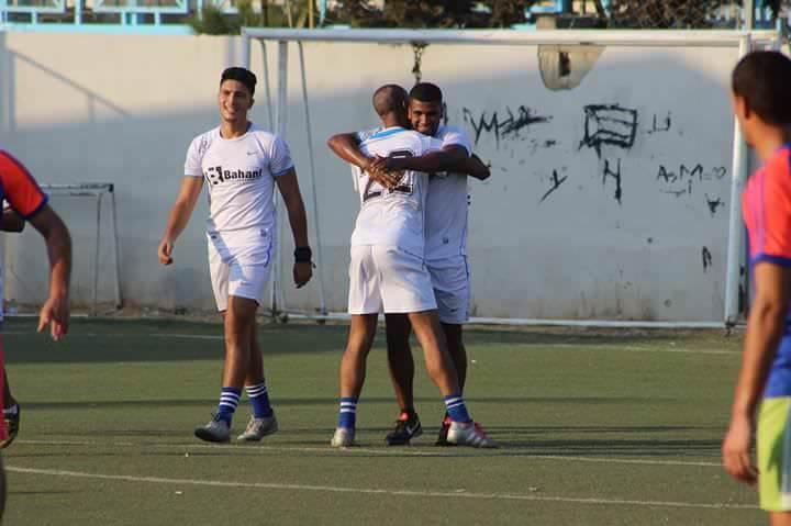 فاز نادي القدس على نادي الصمود بنتيجة 2 _1 على ارض ملعب فلسطين في مخيم البداوي