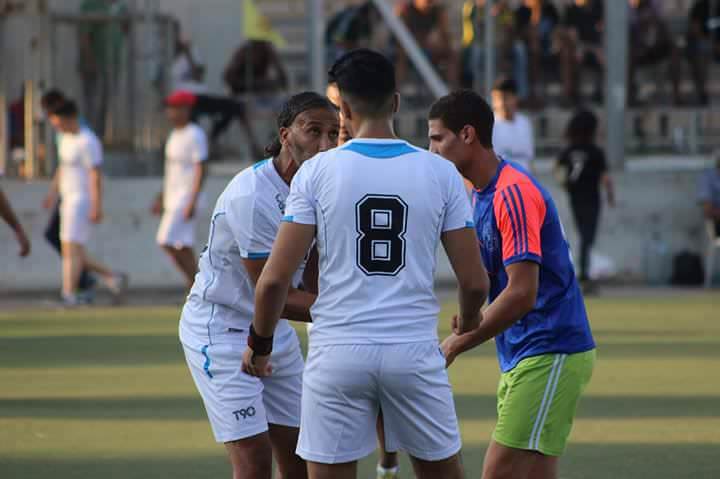 فاز نادي القدس على نادي الصمود بنتيجة 2 _1 على ارض ملعب فلسطين في مخيم البداوي