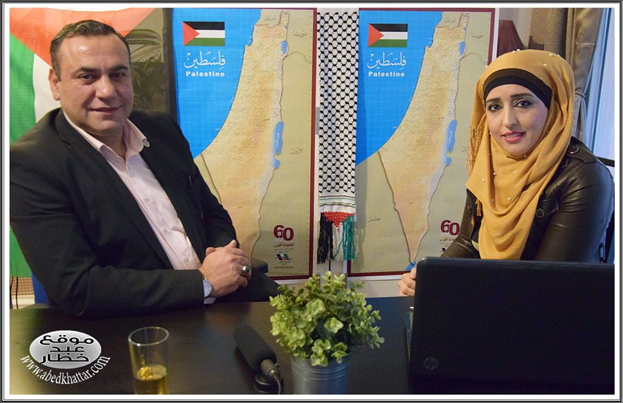 لقاء مع النائب الألماني الفلسطيني عبد الكريم عراقي في حزب الخضر 