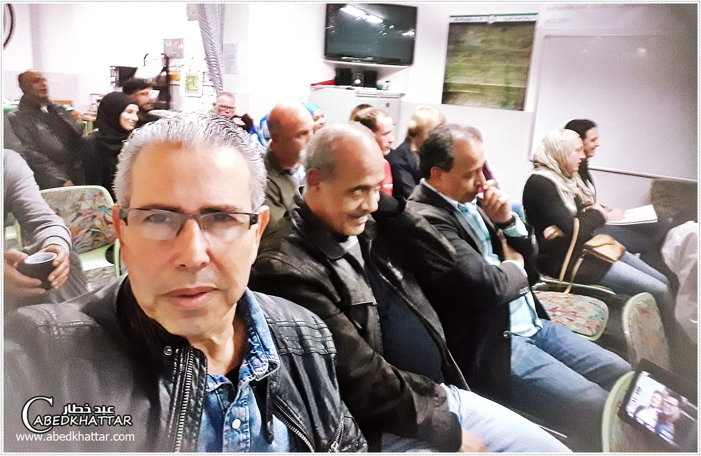 أمسية سياسية في رابطة الحولة الخيرية في برلين