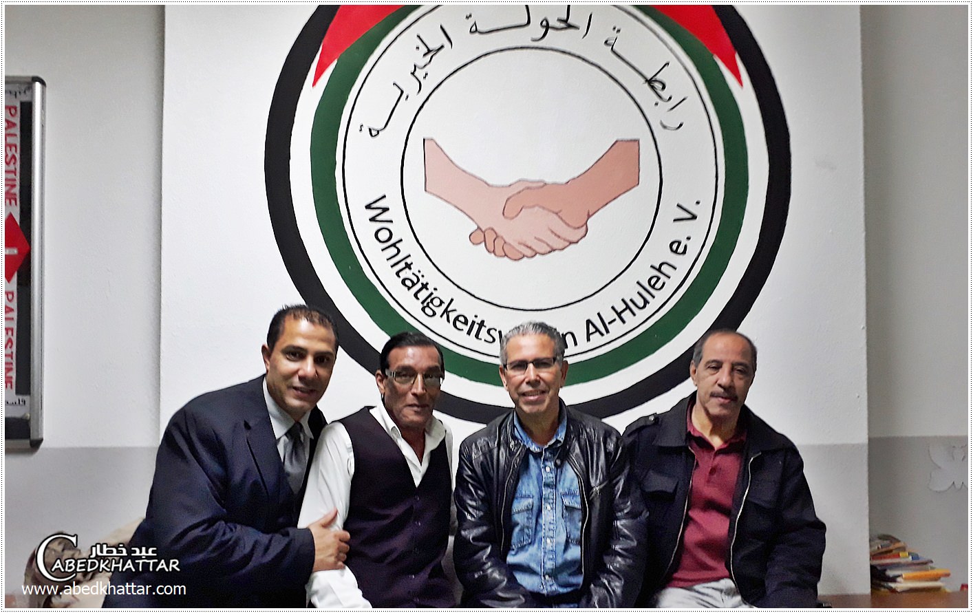 أمسية سياسية في رابطة الحولة الخيرية في برلين