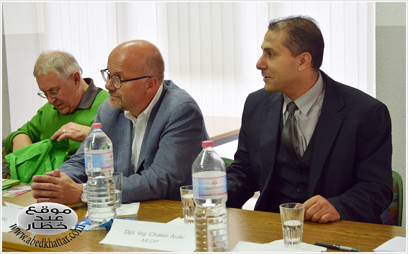 أمسية سياسية في رابطة الحولة الخيرية في برلين