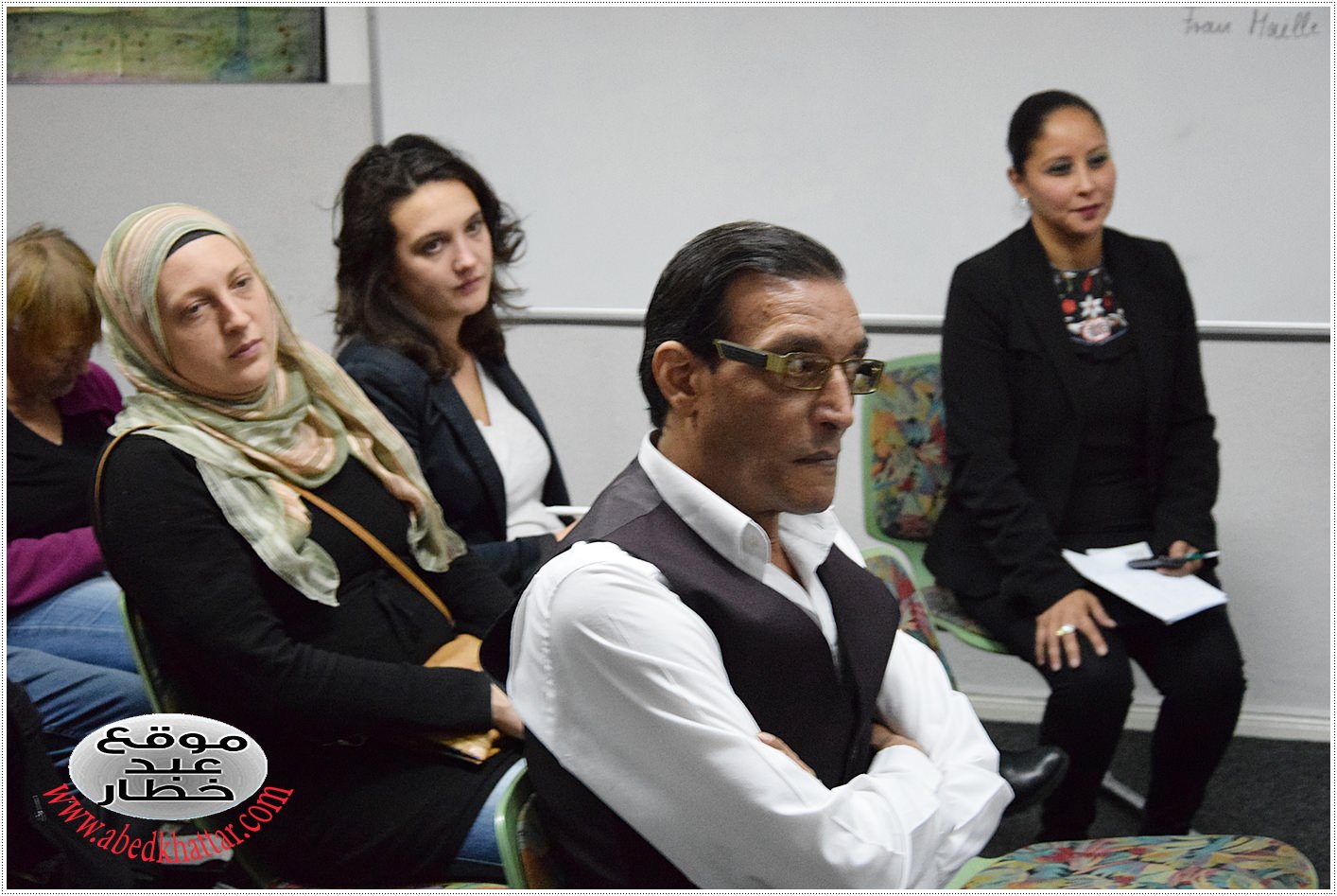 أمسية سياسية في رابطة الحولة الخيرية في برلين