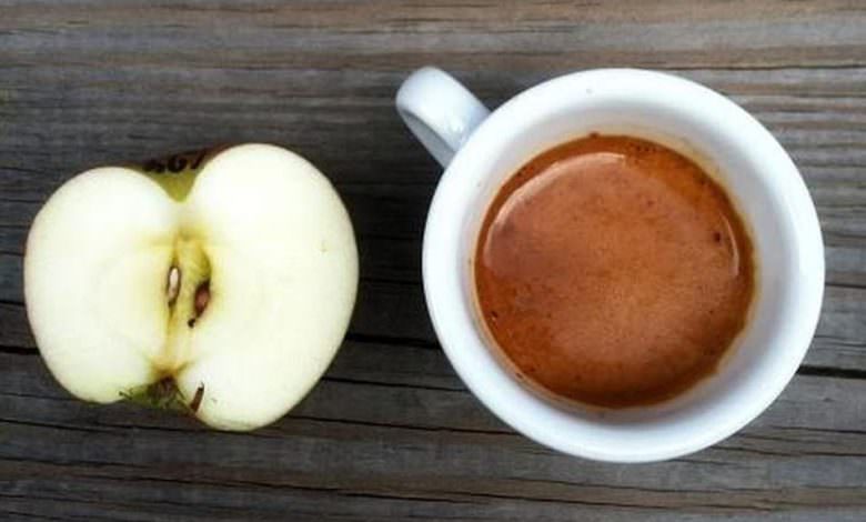 التفاح والقهوة للتنفس بشكل أفضل