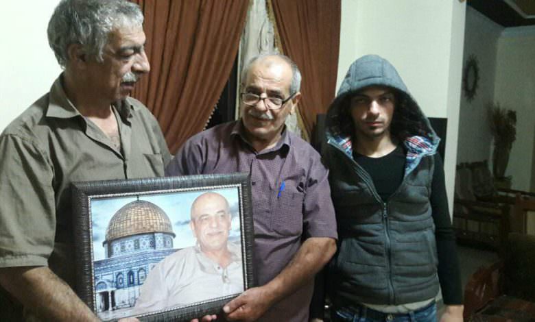عائلة أبو داوود تقوم بزيارة مسؤول الجبهة الشعبية ابو وائل عبد الوهاب وتكرمه في مخيم البداوي