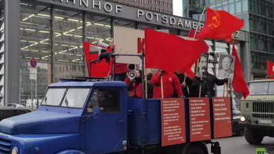 احتفال بمئوية الثورة البلشفية في برلين
