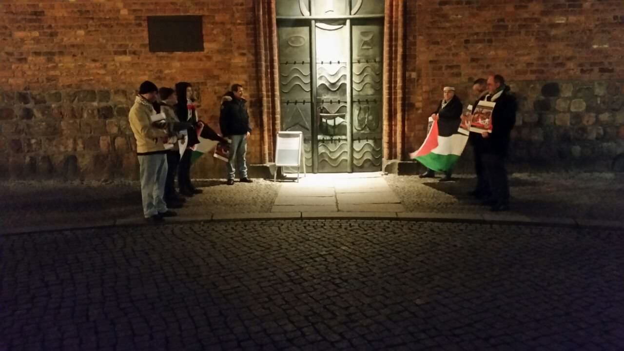 مبادرة نوعية قامت لجنة العمل الوطني الفلسطيني في برلين بزيارة عدة كنائس في العاصمة الألمانية برلين