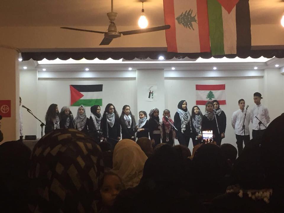 حفل فني وطني في مخيم البداوي بيوم الشهيد الفلسطيني
