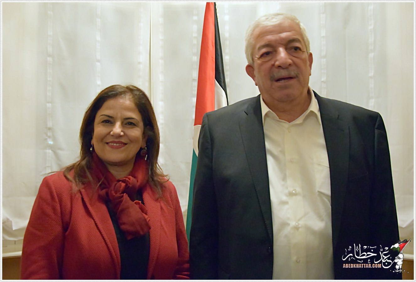 سفيرة دولة فلسطين لدى جمهورية المانيا الاتحادية د.خلود دعيبس